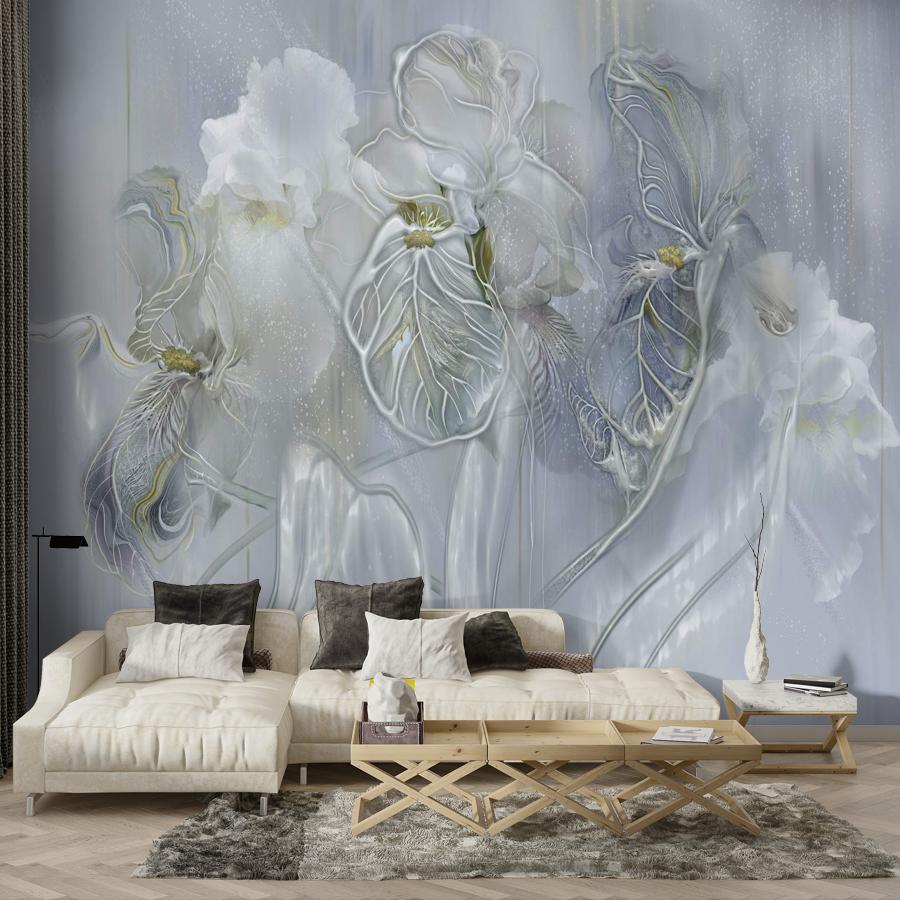 фотообои 3д ирисы