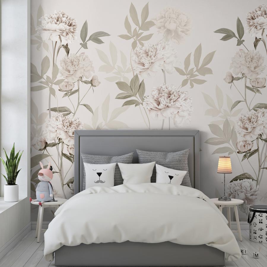 фотообои обои нежные пионы 13-744 фотообои обои нежные пионы 13-744