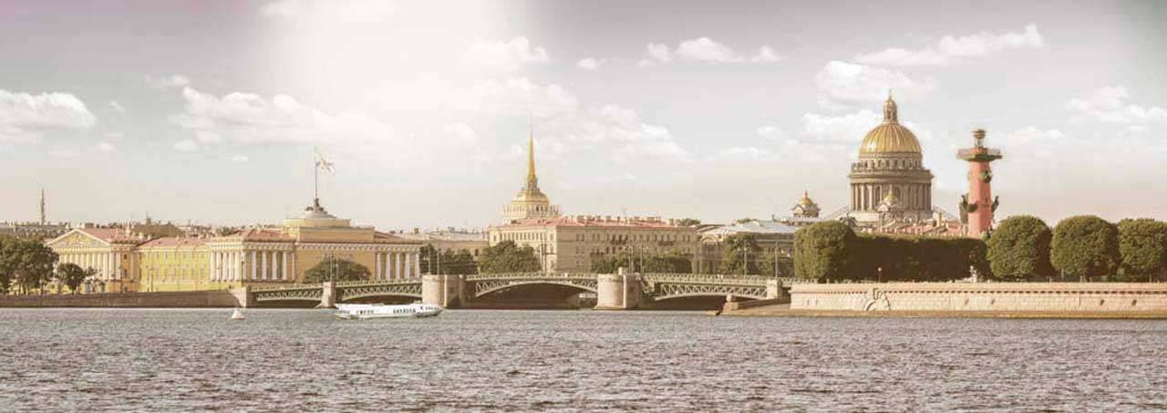 Фотообои Классическая панорама Петербурга