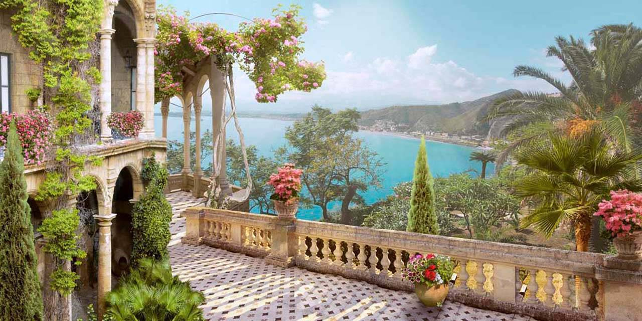 Фотообои Терраса с видом на балкон