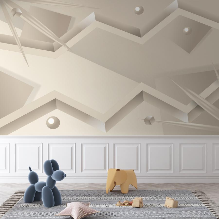 фотообои абстрактная геометрия 3д 9-1506