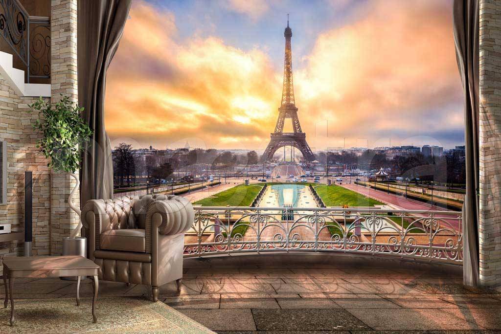 окно с видом на эйфелеву башню 6-133 окно с видом на эйфелеву башню 6-133