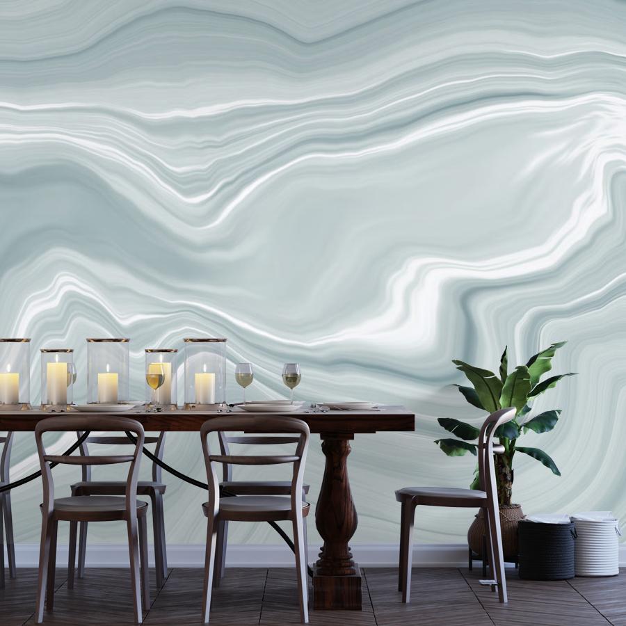 фотообои флюид арт - серый фон 9-944