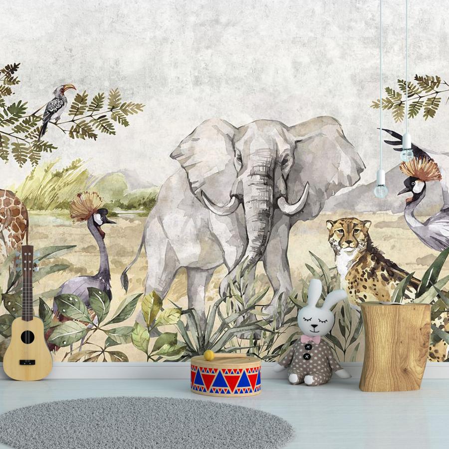 фотообои слоник и тропики 12-1913