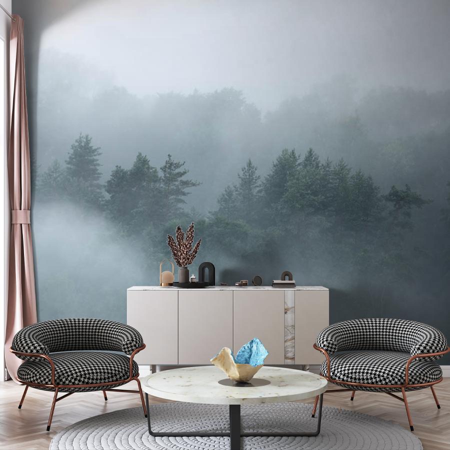 фотообои туманное утро 9-1164