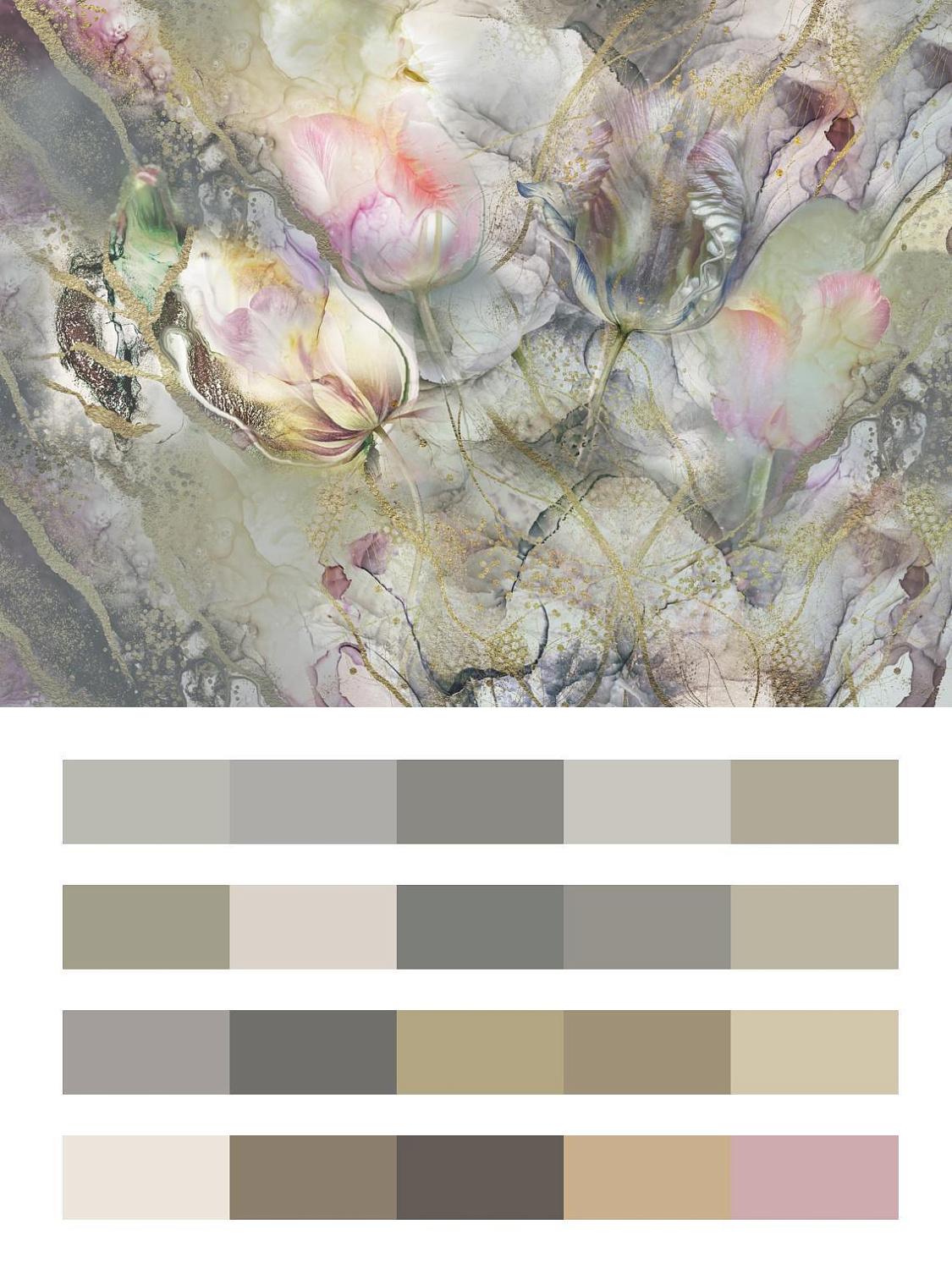 Как подобрать обои к фотообоям?